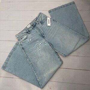 Hudson Jolene Wide Leg Jeans Light Wash Size 27 NWT Whip Smart